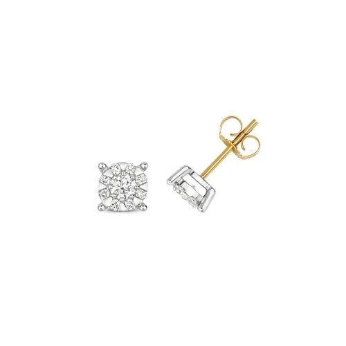 Real Diamond Stud Earrings 0.60ct